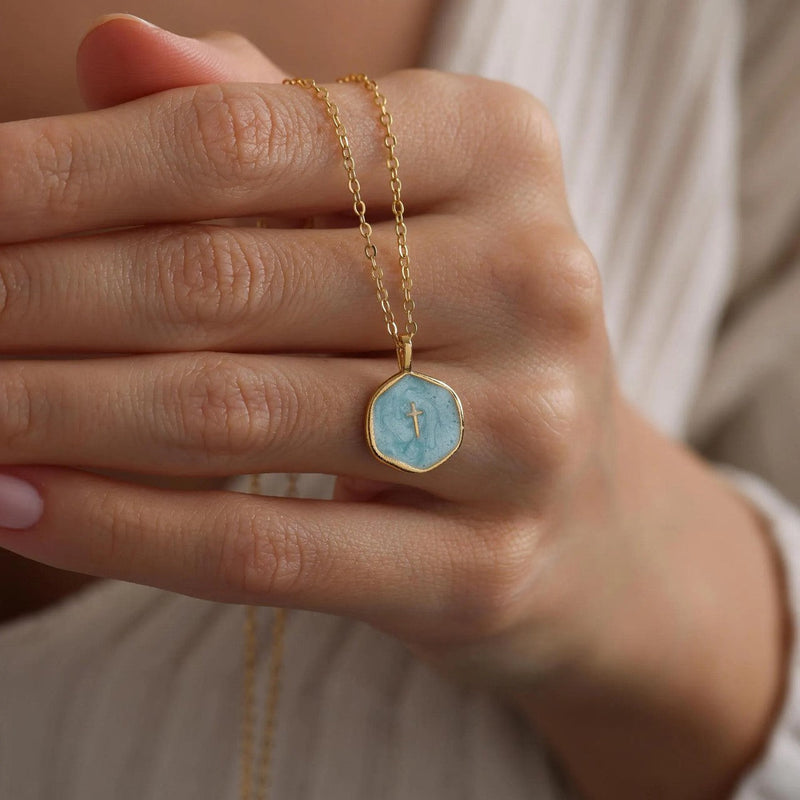 Golden Cross Pendant