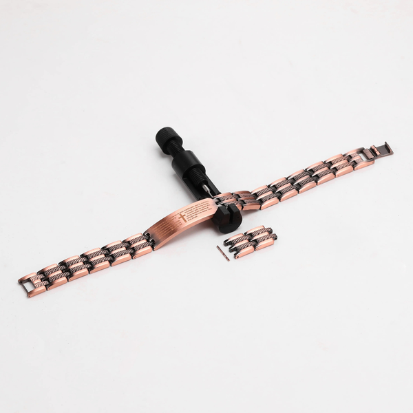 Copper Cross Bracelet