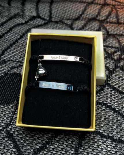 Magnetic Hearts Couples Bracelet - Gift Jewelry | Dear Given