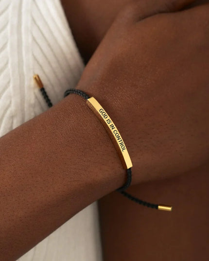 God Is In Control Bracelet - Gift Jewelry | Dear Given