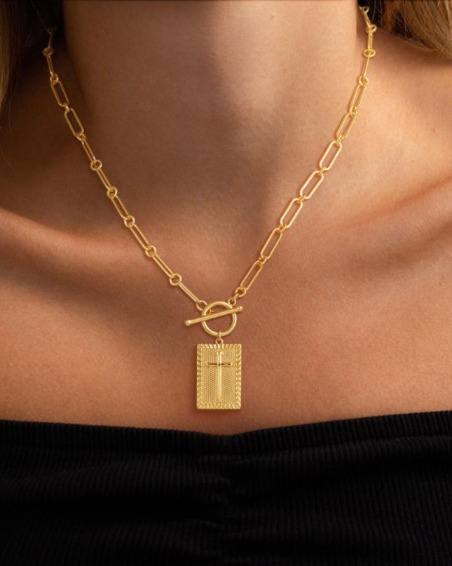 Cross Choker Necklace - Meaningful Gift Jewelry | Dear Given