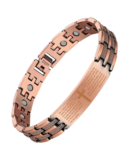 Copper Cross Bracelet - Gift Jewelry | Dear Given