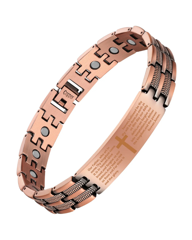 Copper Cross Bracelet - Gift Jewelry | Dear Given