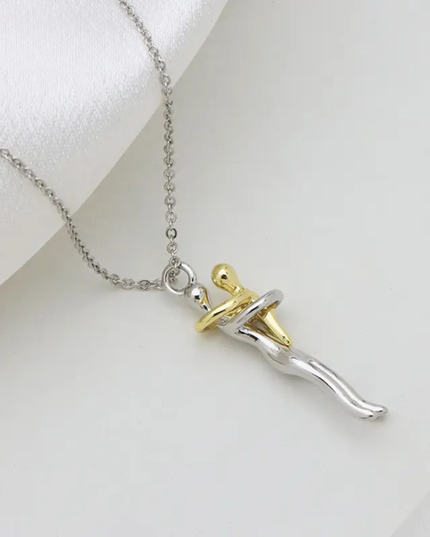 Mommy and Me Hug Necklace - Meaningful Gift Jewelry | Dear Given