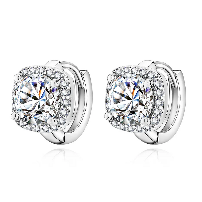 Nadine Gold Square Earrings