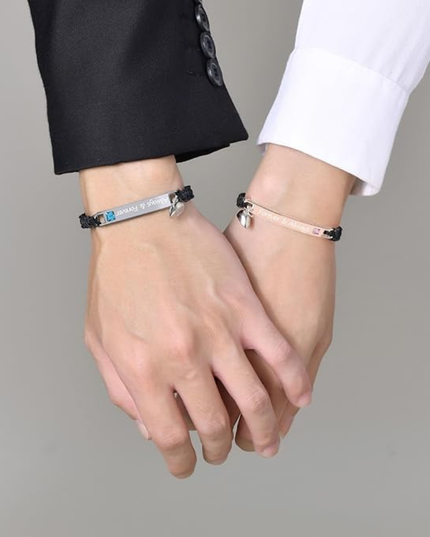 Magnetic Hearts Couples Bracelet - Gift Jewelry | Dear Given