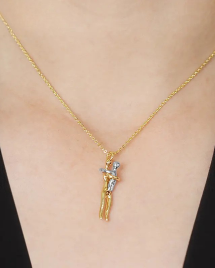 Mommy and Me Hug Necklace - Gift Jewelry | Dear Given
