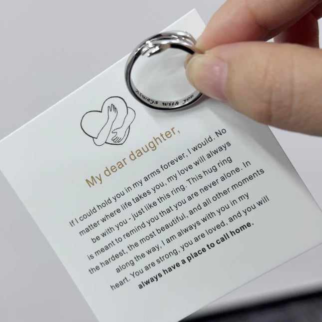 Always With You - Hug Ring - Gift Jewelry | Dear Given