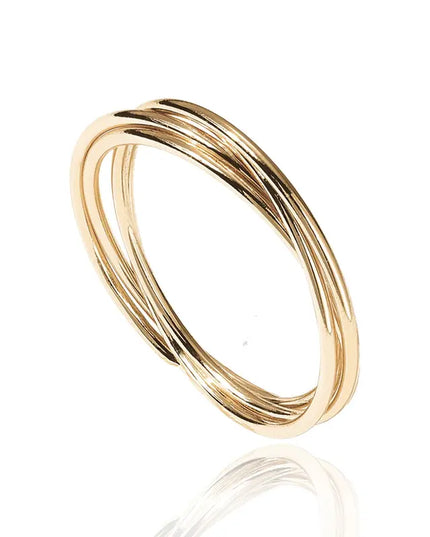 Interlocked Fidget Ring For Women - Meaningful Gift Jewelry | Dear Given
