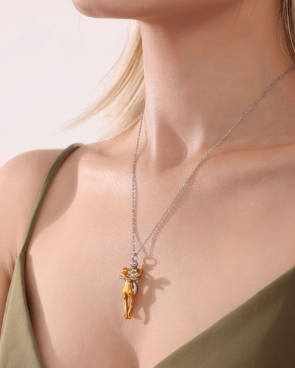 Mommy and Me Hug Necklace - Gift Jewelry | Dear Given