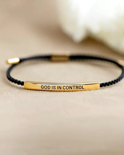 God Is In Control Bracelet - Gift Jewelry | Dear Given