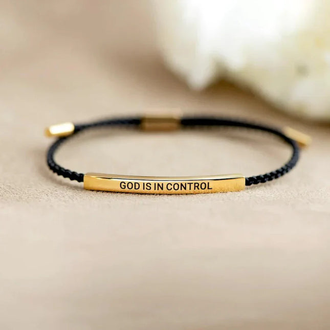 God Is In Control Bracelet - Gift Jewelry | Dear Given