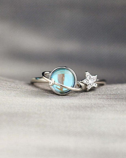 Star and Moon Ring For Daughter - Gift Jewelry | Dear Given