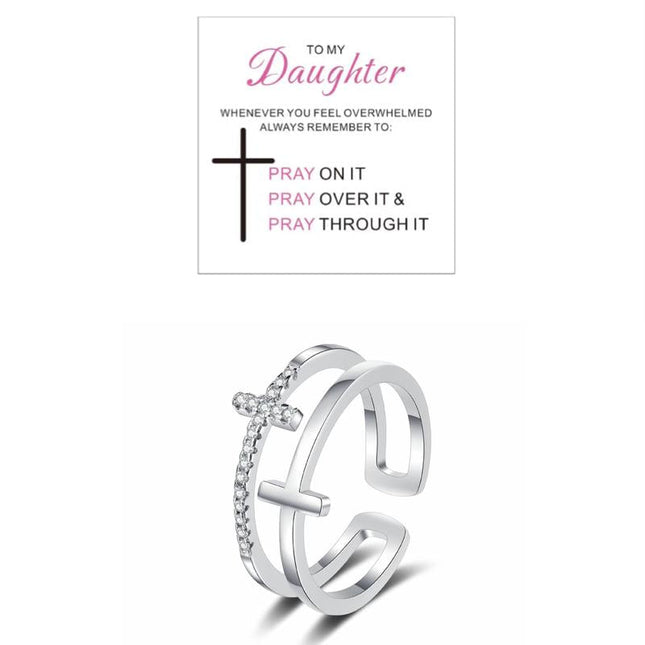 Faith Ring For Daughter - Gift Jewelry | Dear Given