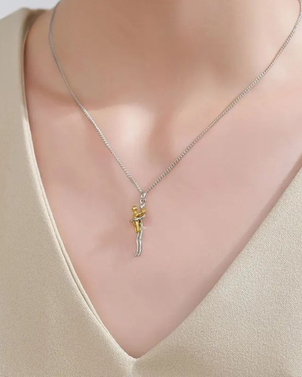 Mommy and Me Hug Necklace - Gift Jewelry | Dear Given