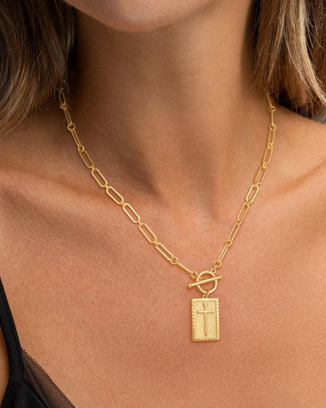 Cross Choker Necklace - Gift Jewelry | Dear Given