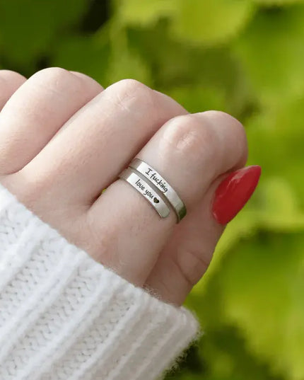 I Fvcking Love you Ring - Gift Jewelry | Dear Given