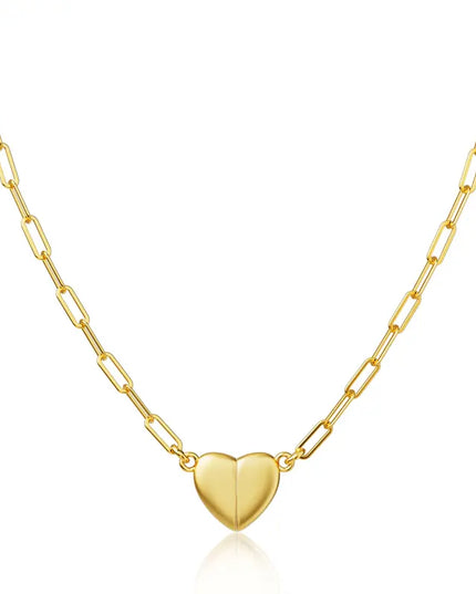 Magnetic Heart Necklace - Meaningful Gift Jewelry | Dear Given
