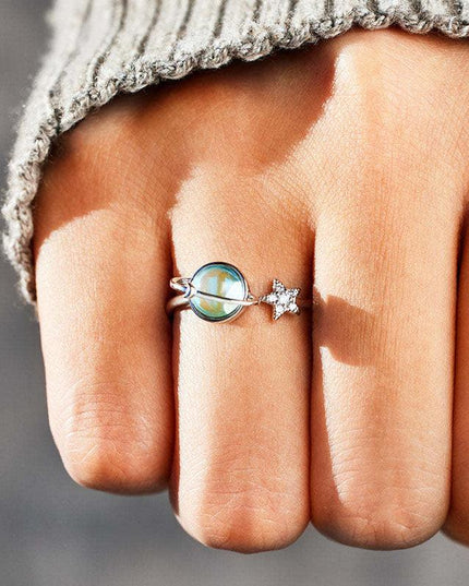 Star and Moon Ring For Daughter - Gift Jewelry | Dear Given