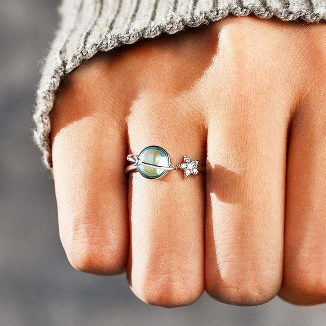 Star and Moon Ring For Daughter - Gift Jewelry | Dear Given