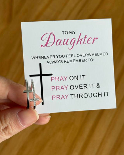 Faith Ring For Daughter - Gift Jewelry | Dear Given