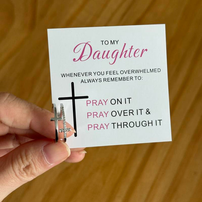 Faith Ring For Daughter - Gift Jewelry | Dear Given