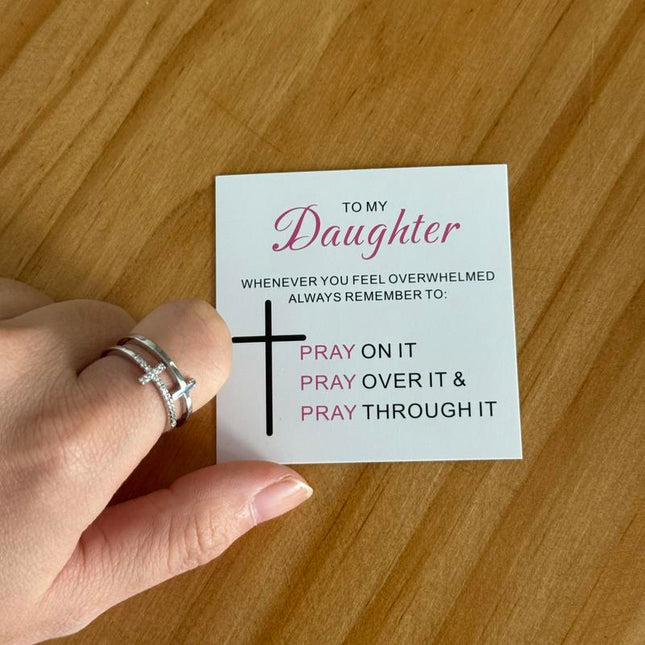 Faith Ring For Daughter - Gift Jewelry | Dear Given
