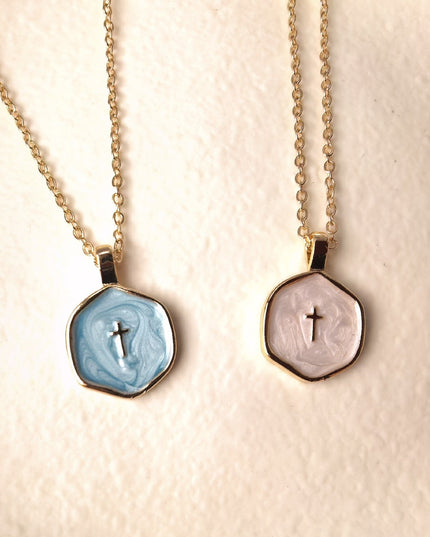 Golden Cross Pendant - Gift Jewelry | Dear Given
