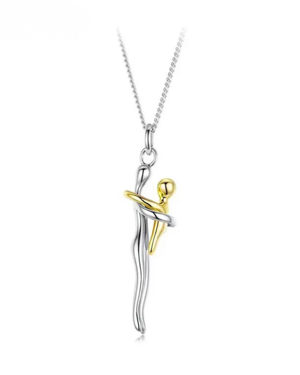 Mommy and Me Hug Necklace - Gift Jewelry | Dear Given