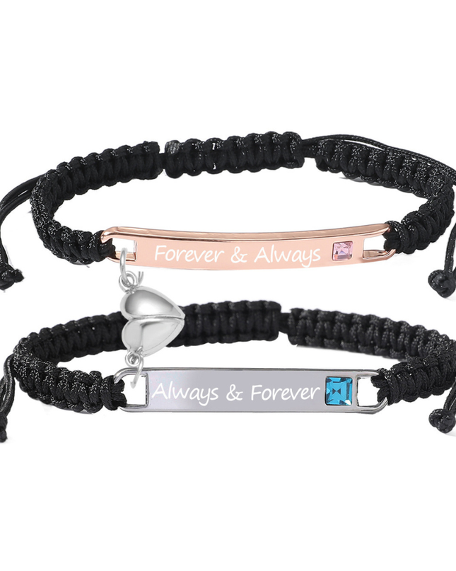 Magnetic Hearts Couples Bracelet - Meaningful Gift Jewelry | Dear Given