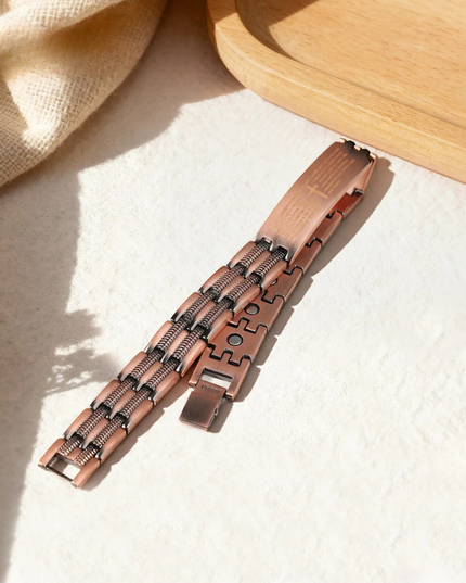 Copper Cross Bracelet - Gift Jewelry | Dear Given