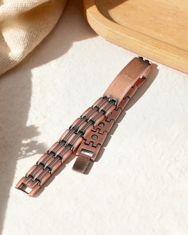Copper Cross Bracelet - Gift Jewelry | Dear Given