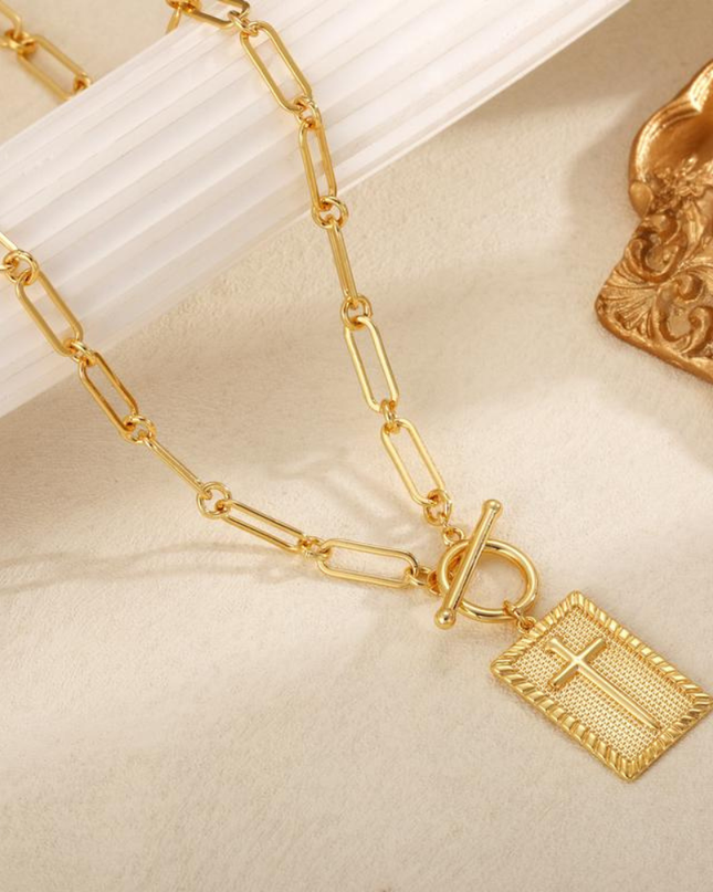 Cross Choker Necklace - Gift Jewelry | Dear Given