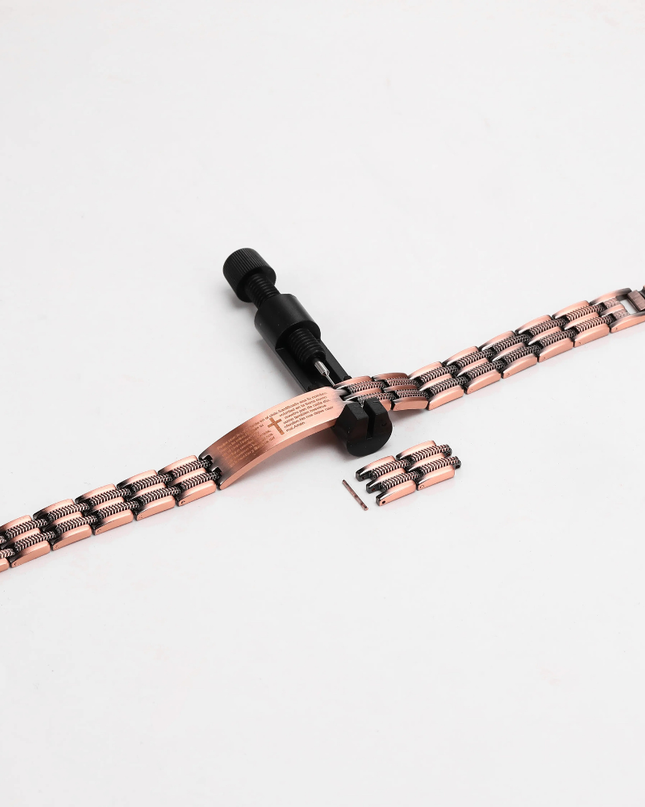 Copper Cross Bracelet - Gift Jewelry | Dear Given