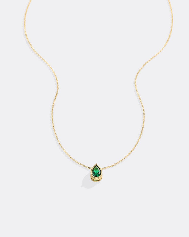 Diamond Teardrop Necklace