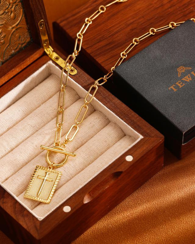 Cross Choker Necklace - Gift Jewelry | Dear Given