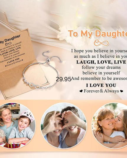 Infinite Love Bracelet - Gift Jewelry | Dear Given
