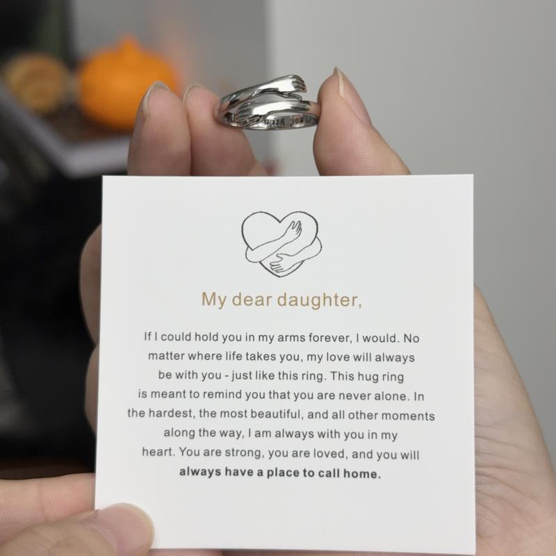 Always With You - Hug Ring - Meaningful Gift Jewelry | Dear Given