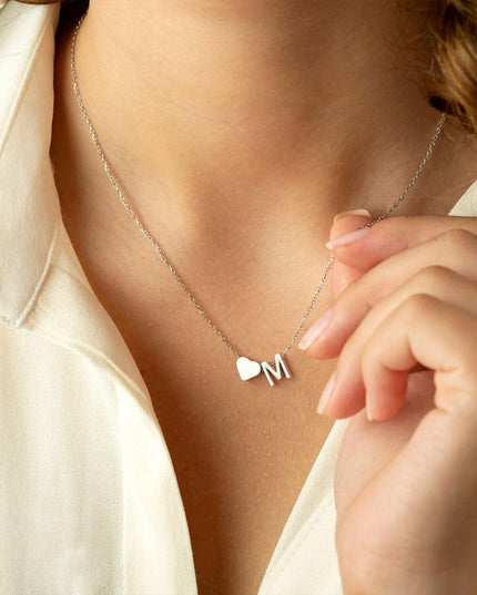 My Lovers Heart Necklace - Gift Jewelry | Dear Given