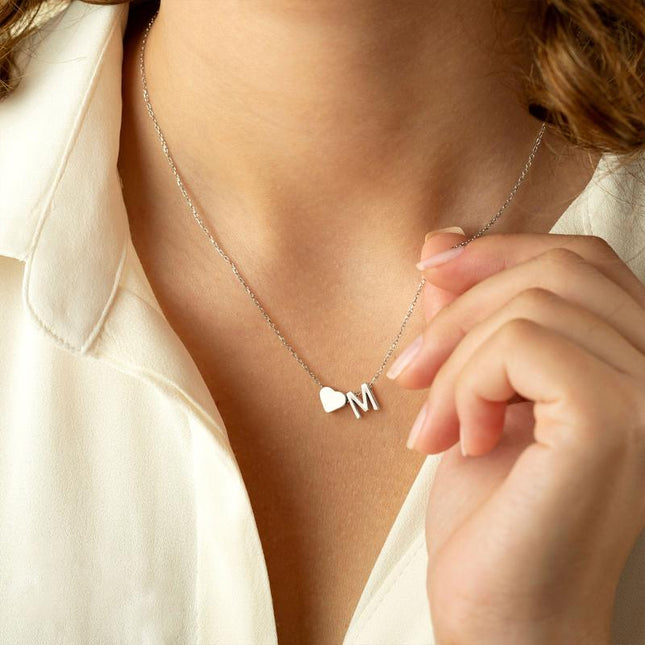 My Lovers Heart Necklace - Gift Jewelry | Dear Given