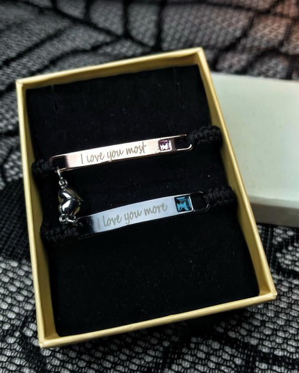 Magnetic Hearts Couples Bracelet - Gift Jewelry | Dear Given