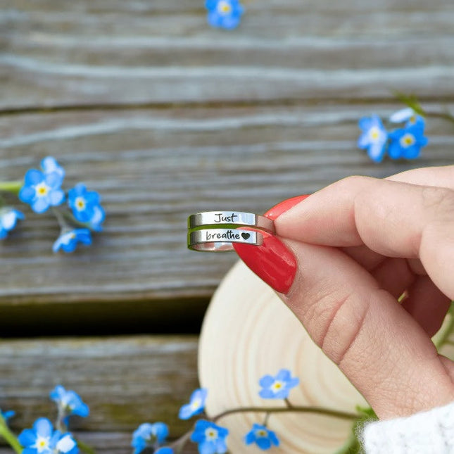 Just Breathe Ring - Gift Jewelry | Dear Given