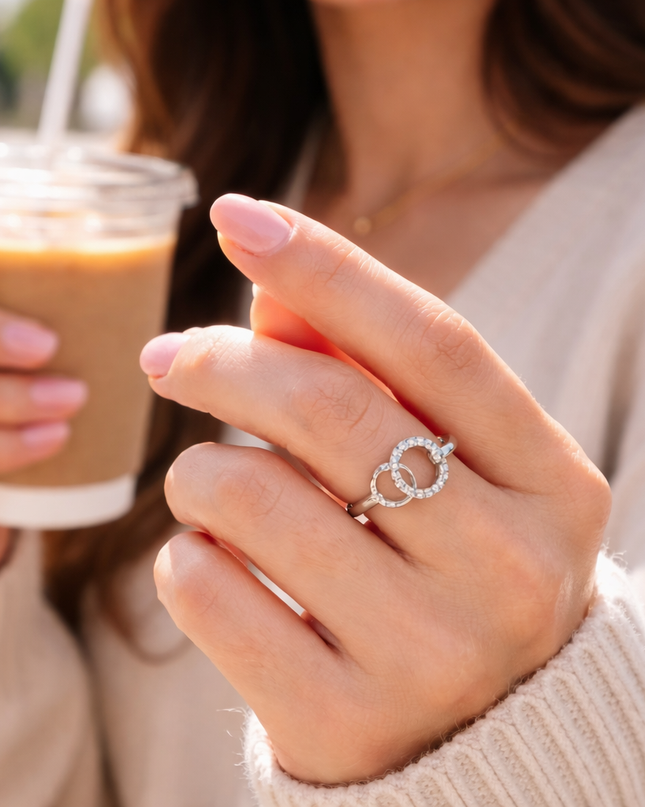 Big Sis & Little Sis Ring - Gift Jewelry | Dear Given