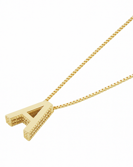 LoveNote | Gold Initial Necklace — Personalize with Your Letter Charm