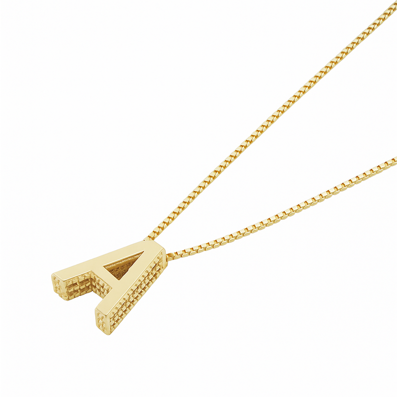 LoveNote | Gold Initial Necklace — Personalize with Your Letter Charm