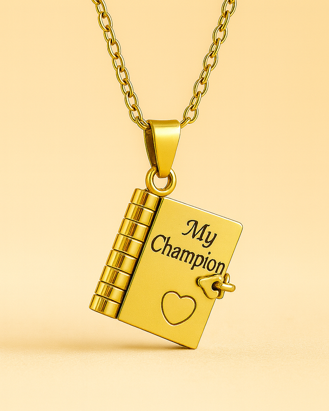 My Champion Necklace - Son - Gift Jewelry | Dear Given