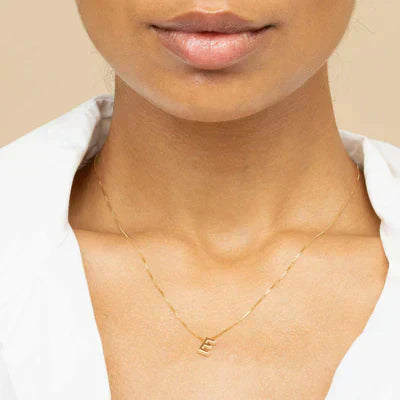 LoveNote | Gold Initial Necklace — Personalize with Your Letter Charm