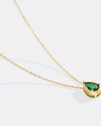 Diamond Teardrop Necklace