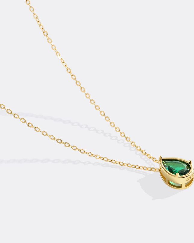 Diamond Teardrop Necklace