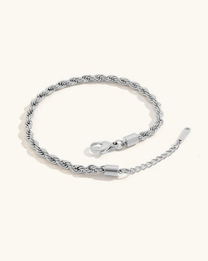 Luxe Rope Gold Anklet — jewelry gift detail view 2 | Dear Given